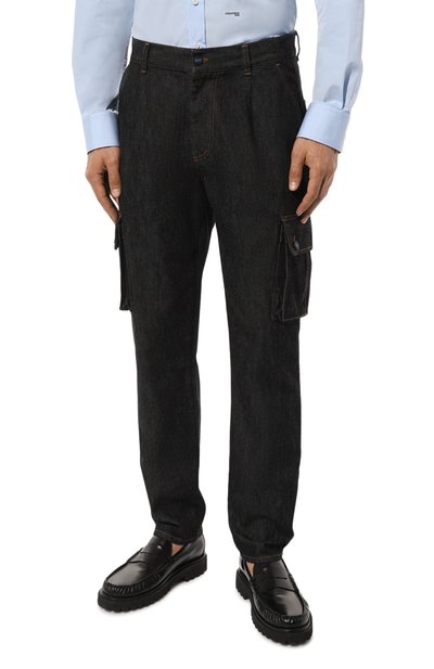 Джинсы KNT черного цвета по цене 87550 руб., арт. UPKN030XC1001, фото 3 Джинсы KNT, арт. UPKN030XC1001, фото 3