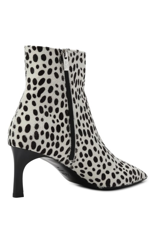 Кожаные ботильоны Taylor AGL D277500PC/P0NG0 Чёрно-белый  D277500PC/P0NG0 Фото 5