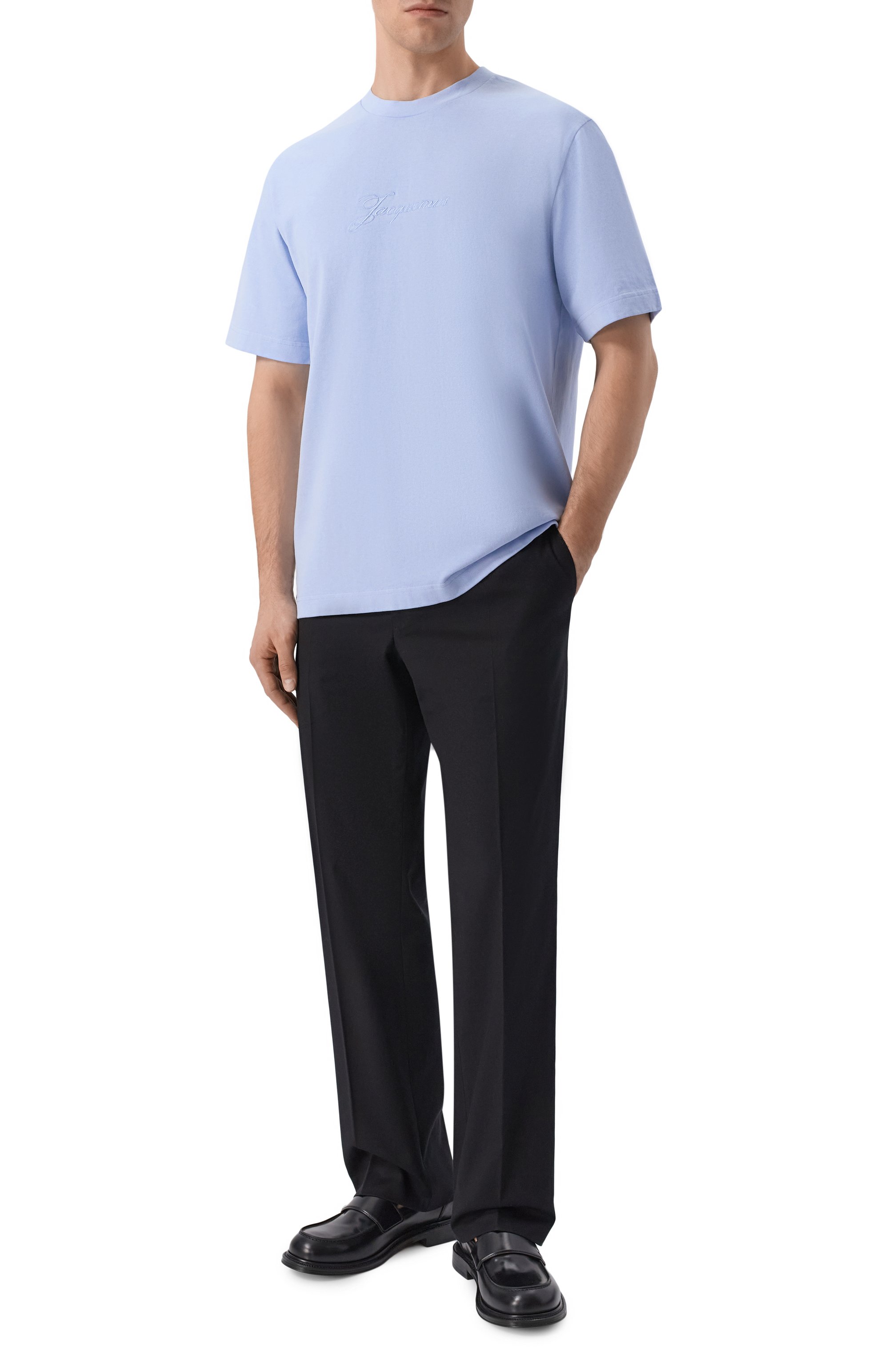 Хлопковая футболка JACQUEMUS, арт. 26ETSM00631/AJ00045, фото 2