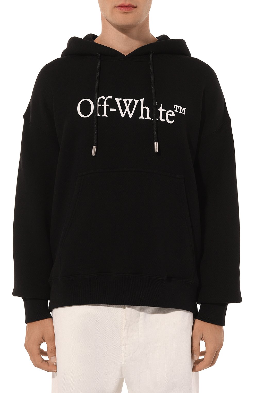 Хлопковое худи OFF-WHITE, арт. 0MBB085C99FLE012, фото 3