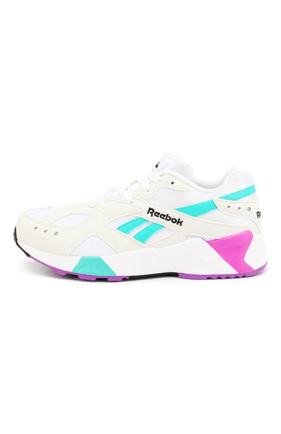 Текстильные кроссовки aztrek REEBOK белого цвета по цене 7370 руб., арт. DV3747, фото 3 Текстильные кроссовки aztrek REEBOK, арт. DV3747, фото 3