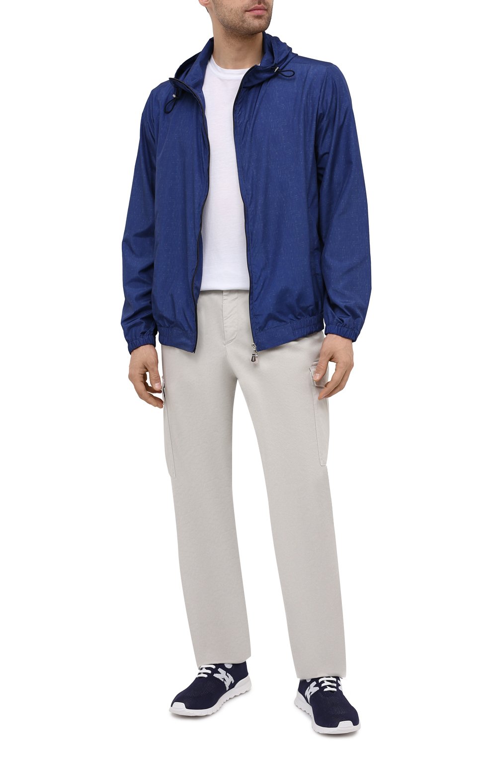 Текстильные кроссовки KITON, арт. USSKD0TN00819, фото 2