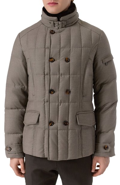 Пуховик siro-l с отделкой из овчины MOORER, арт. SIR0/L, фото 3