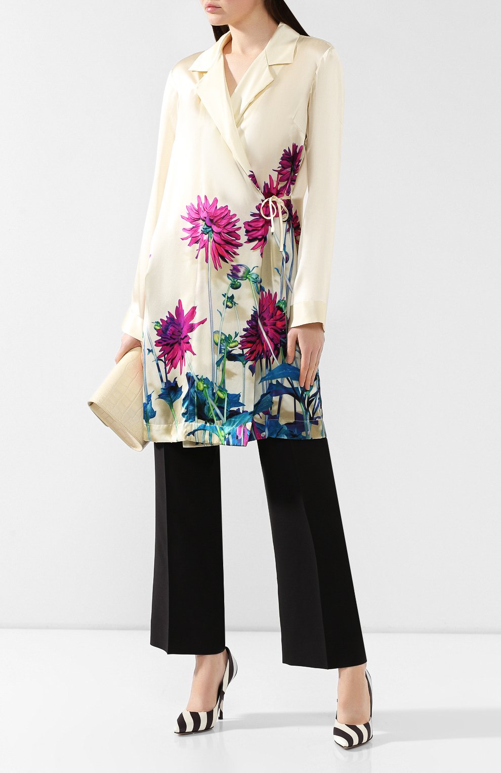 Шелковая блузка DRIES VAN NOTEN, арт. 192-30706-8408, фото 2