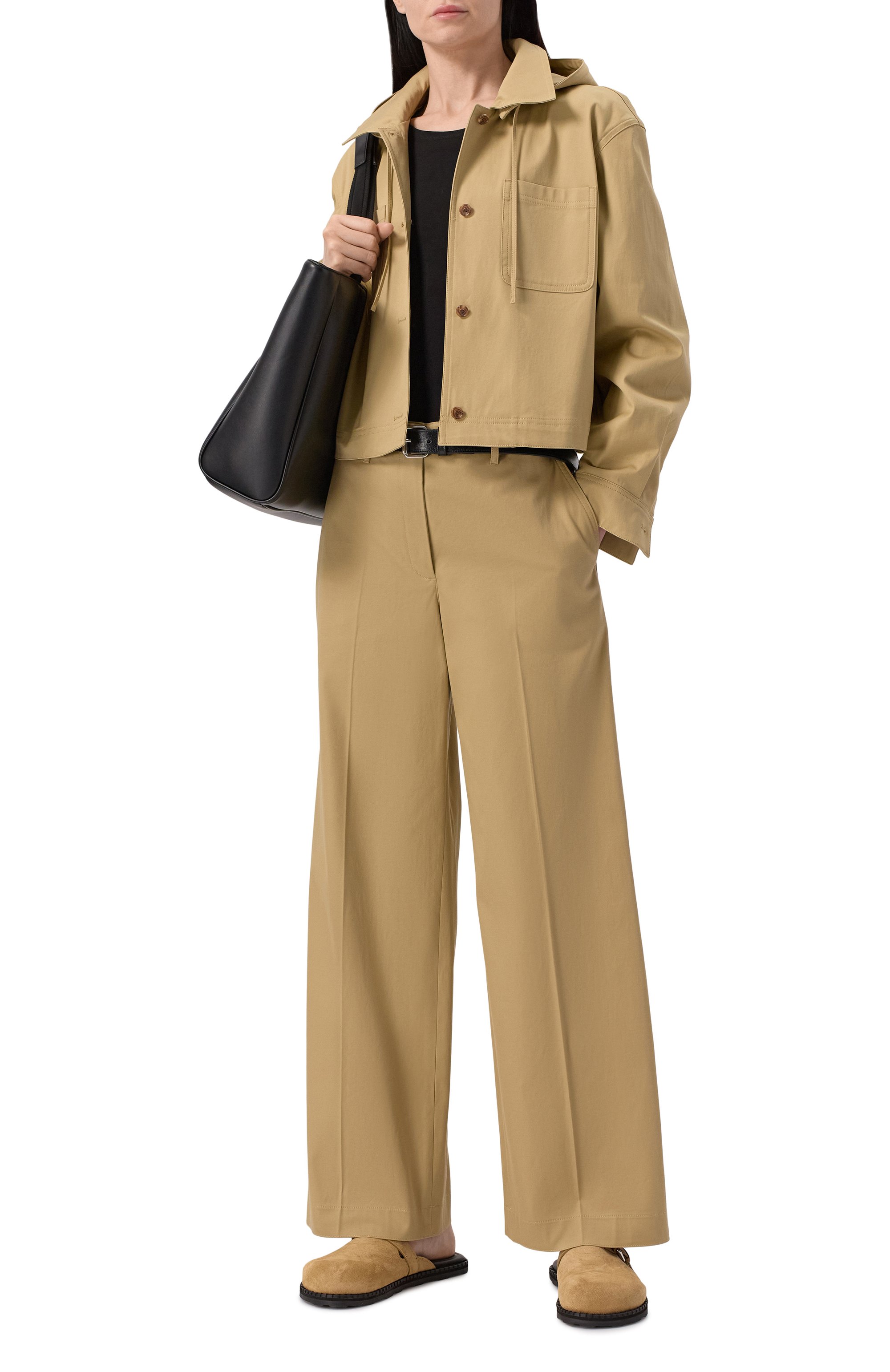 Хлопковые брюки THEORY, арт. P0204204, фото 2