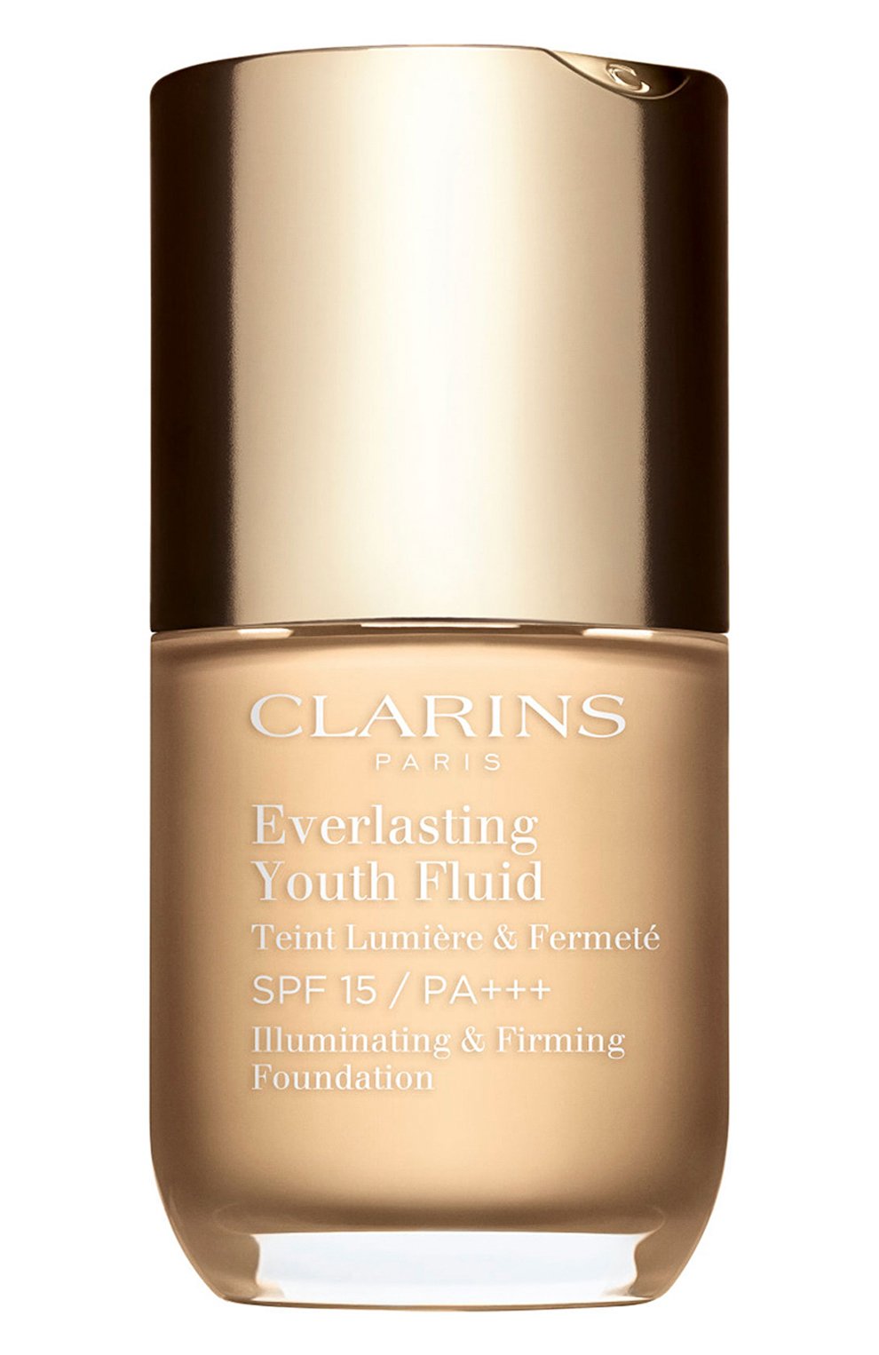 Устойчивый тональный флюид everlasting youth fluid spf 15, оттенок 100,5 (30ml) CLARINS цвета по цене 5100 руб., арт. 80053001, фото 1 Устойчивый тональный флюид everlasting youth fluid spf 15, оттенок 100,5 (30ml) CLARINS, арт. 80053001, фото 1