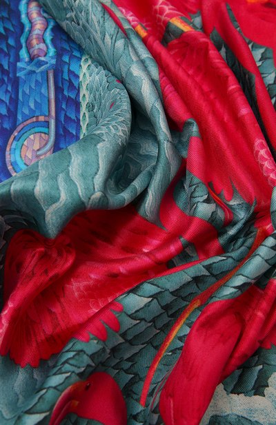 Шелковый платок flamingo ice KIRILL OVCHINNIKOV, арт. 135\Fi, фото 5