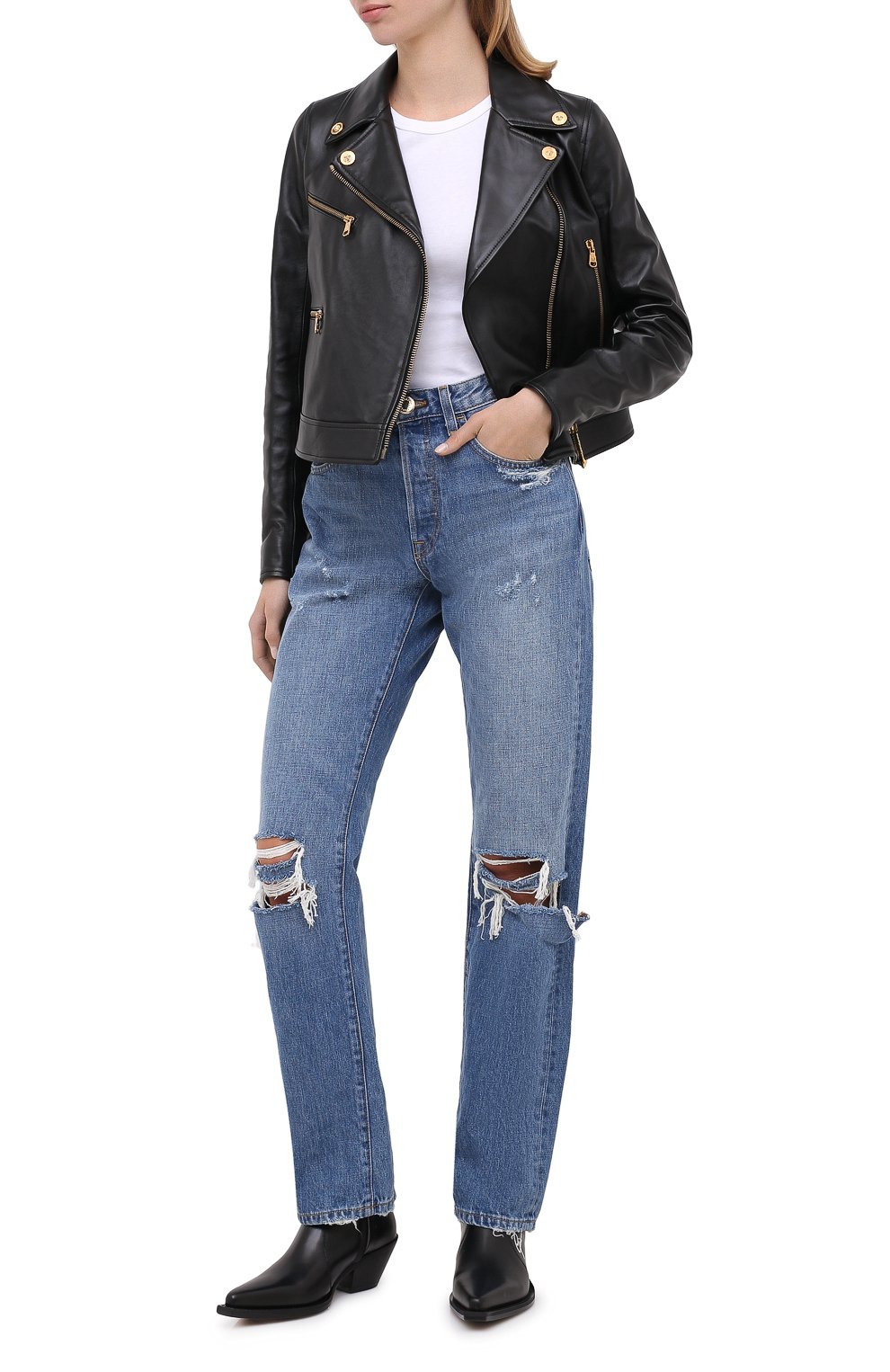 Кожаная куртка VERSACE, арт. A87221/A234801, фото 3