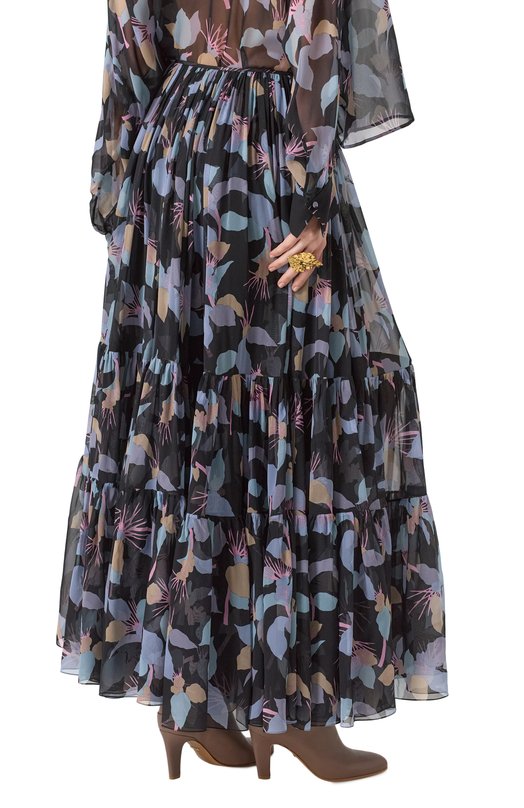 Юбка Chloé CHC25SJU50343 Чёрный  CHC25SJU50343 Фото 4