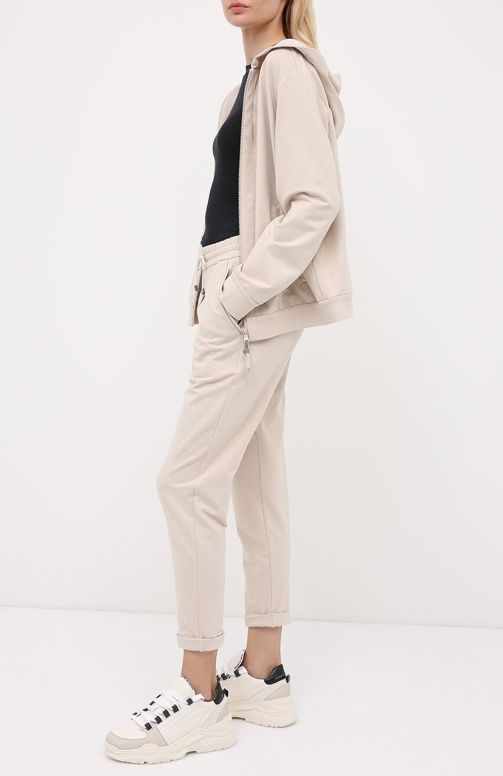 Хлопковые брюки BRUNELLO CUCINELLI, арт. MH827SA399, фото 2