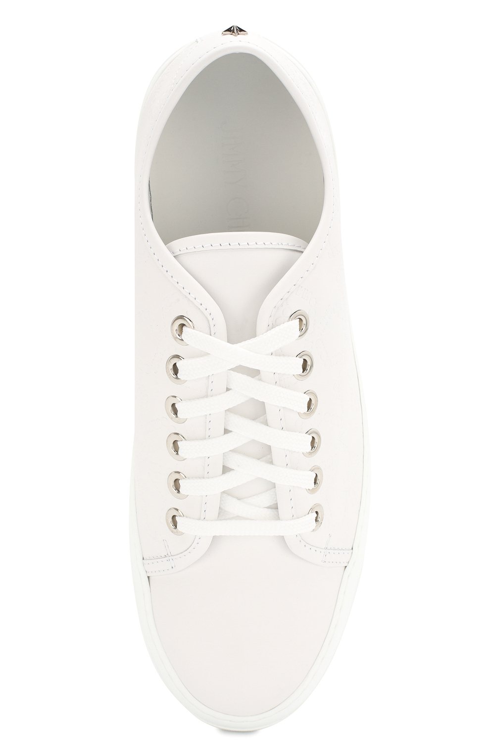 Кожаные кеды JIMMY CHOO, арт. AIDEN/EJL, фото 5