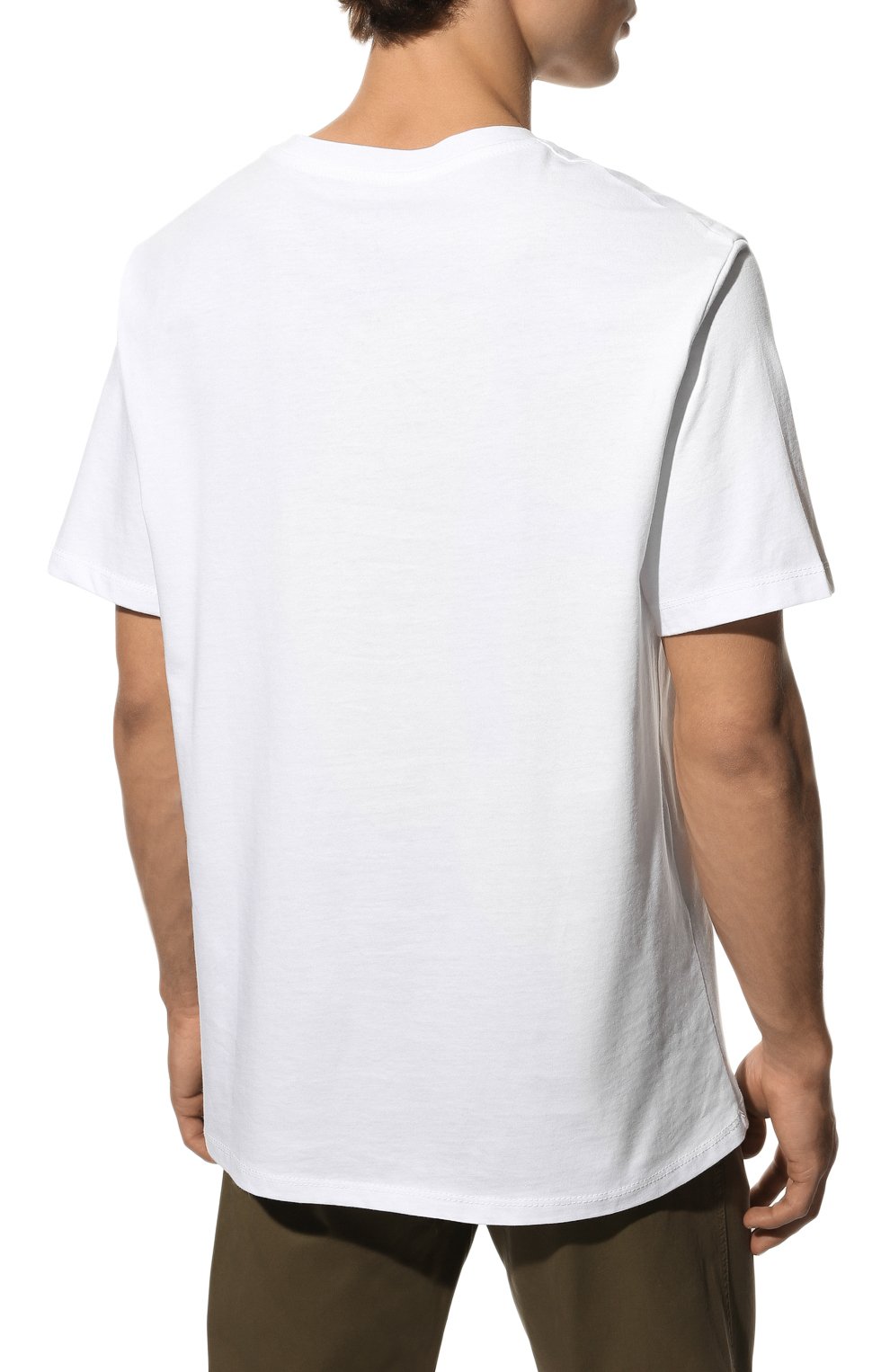 Хлопковая футболка BISIBIGLIO, арт. 0RS0 BLACK/2212 RIF (C0TT0NE PESANTE), фото 4