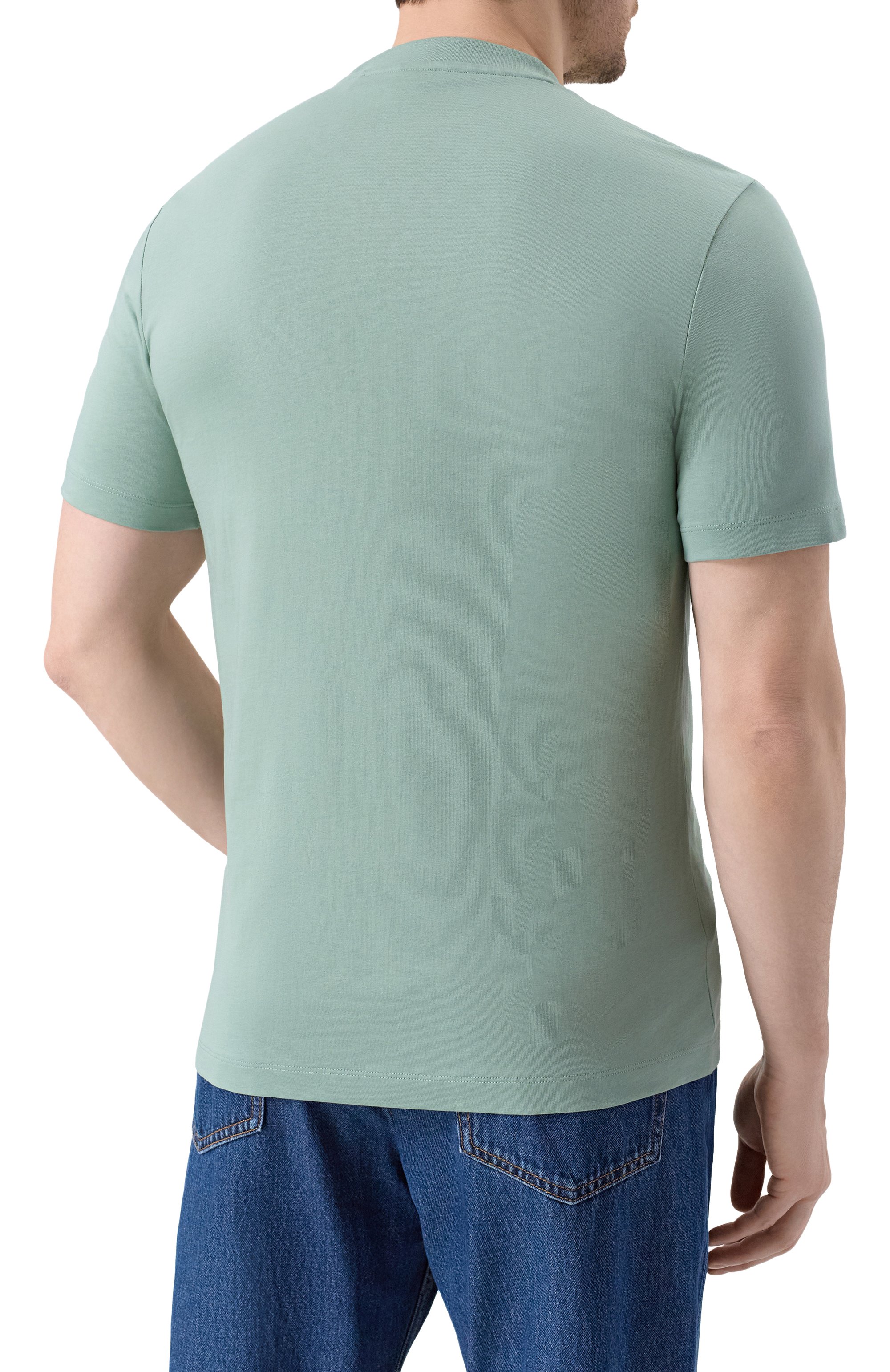 Хлопковая футболка BOSS, арт. 50555799, фото 4