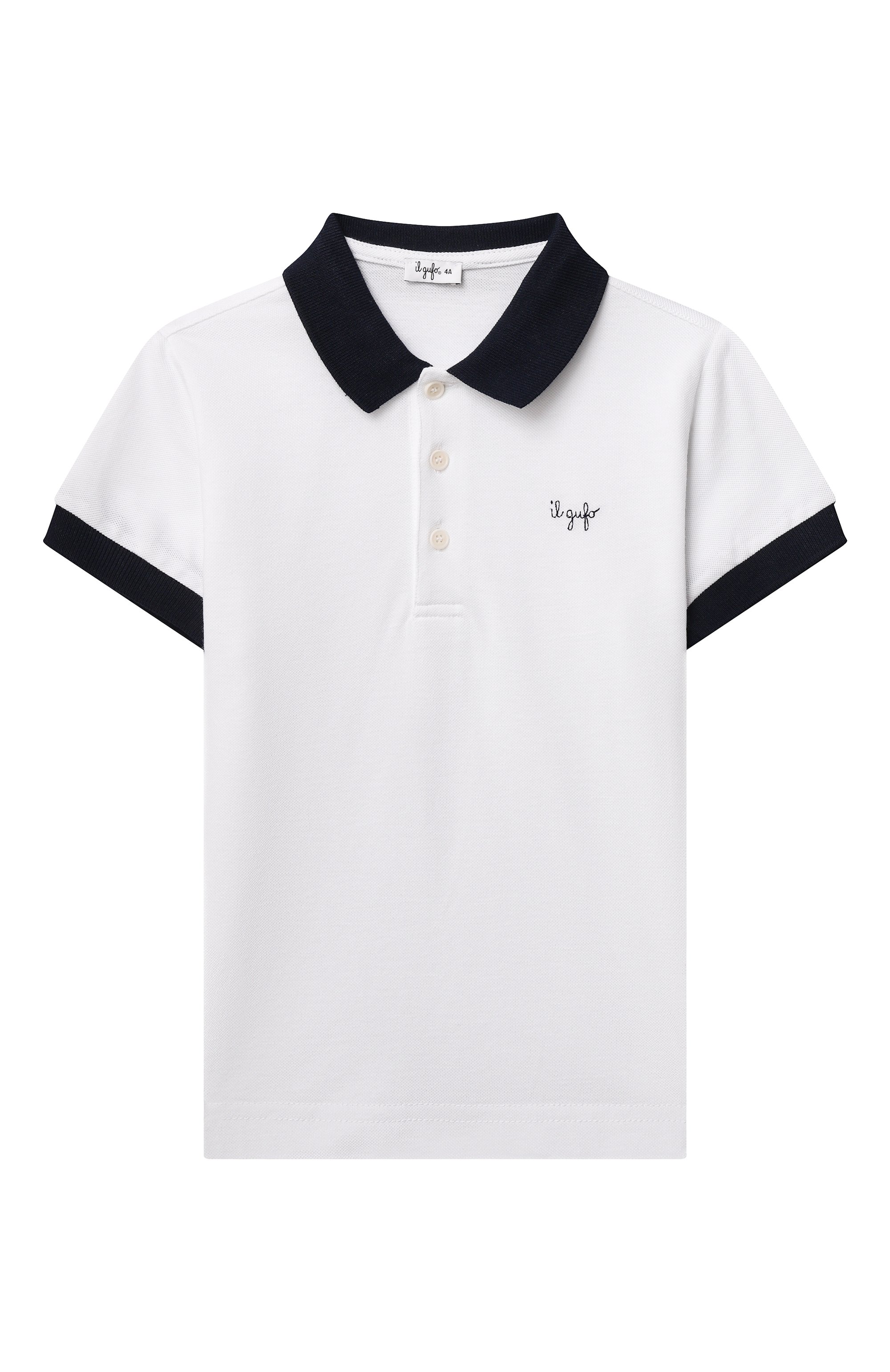 Хлопковое поло IL GUFO, арт. P25PC067M0095/2A-4A, фото 1