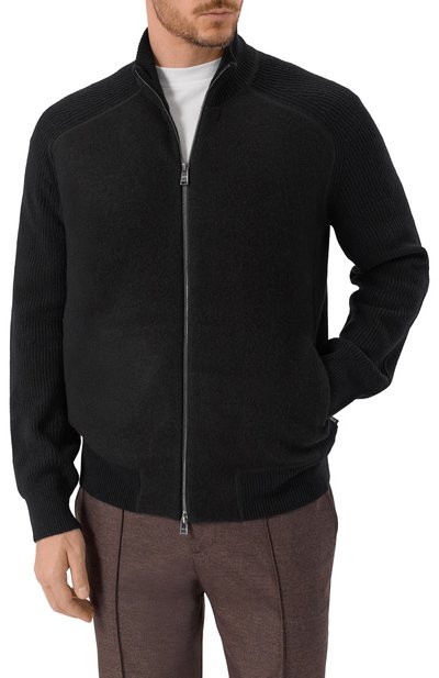 Шерстяной кардиган BOSS, арт. 50550011, фото 3