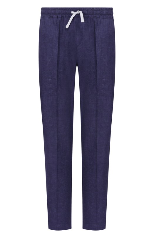 Льняные брюки Fedeli TU000526/LIN0 UNIT0 Синий TU000526/LIN0 UNIT0