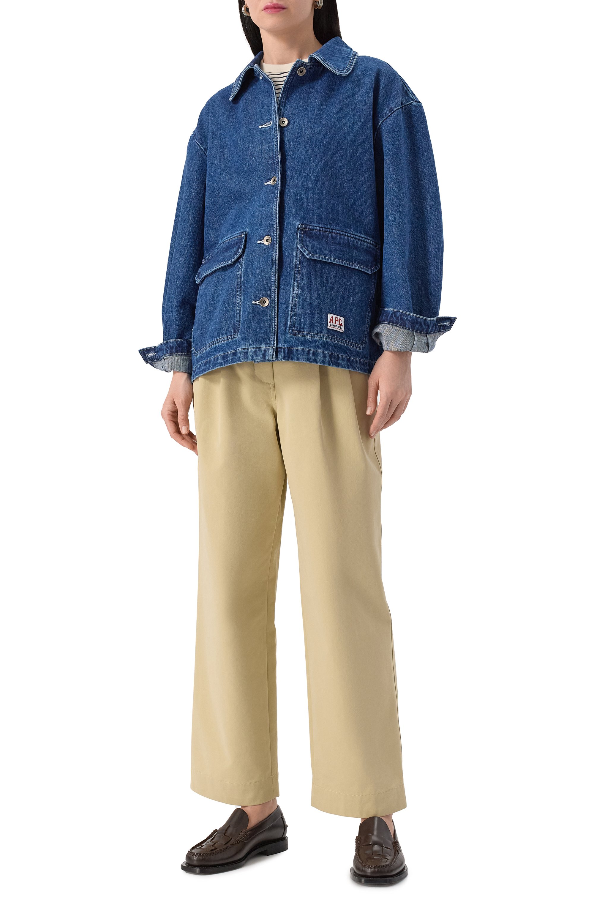 Джинсовая куртка A.P.C., арт. C0HET-F02995, фото 2