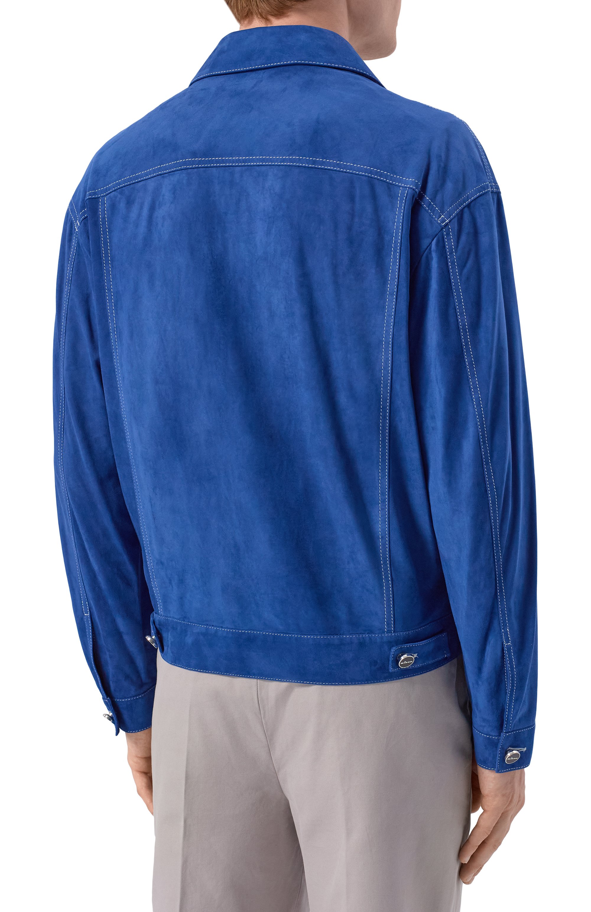 Замшевая куртка KITON, арт. UW2397AV0846H, фото 4