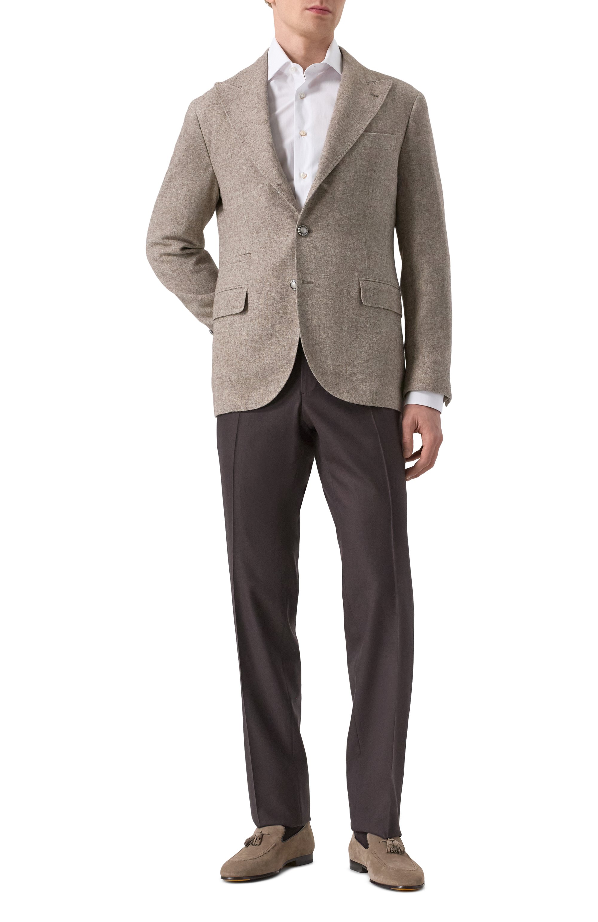 Замшевые лоферы DOUCAL'S, арт. DU1080PANNUF009T, фото 2