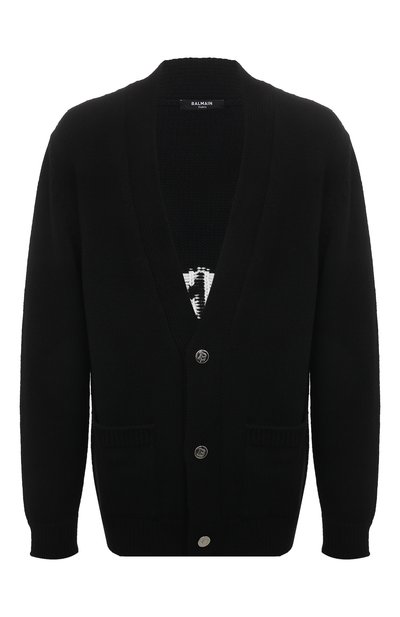 Шерстяной кардиган BALMAIN, арт. AH1KM000KC88, фото 1