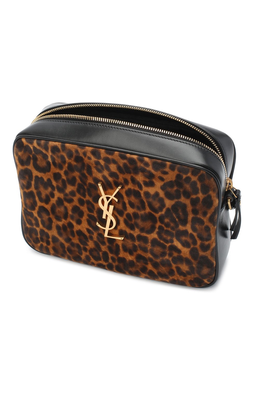 Кожаная сумка lou medium SAINT LAURENT, арт. 612542/1Q12M, фото 4