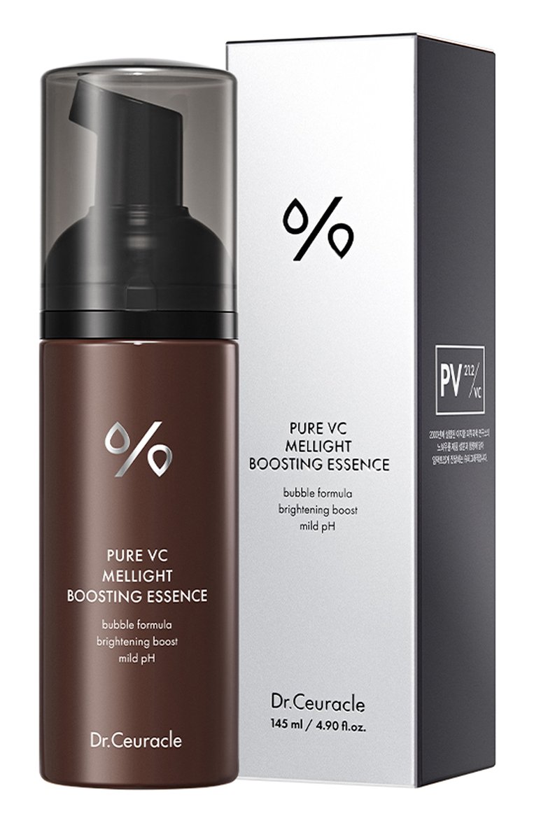 Эссенция-бус�тер pure vc mellight boosting essence (145ml) DR.CEURACLE бесцветного цвета, арт. 8806133615850 | Фото 1 (Назначение: Для лица; Тип продукта: Эссенции; Нос: Не проставлено; Региональные ограничения белый список (Axapta Mercury): Не проставлено; Косметика кросс-кт: Уход У)