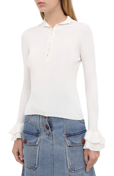 Пуловер из вискозы и шерсти PHILOSOPHY DI LORENZO SERAFINI, арт. A0923/5701, фото 3