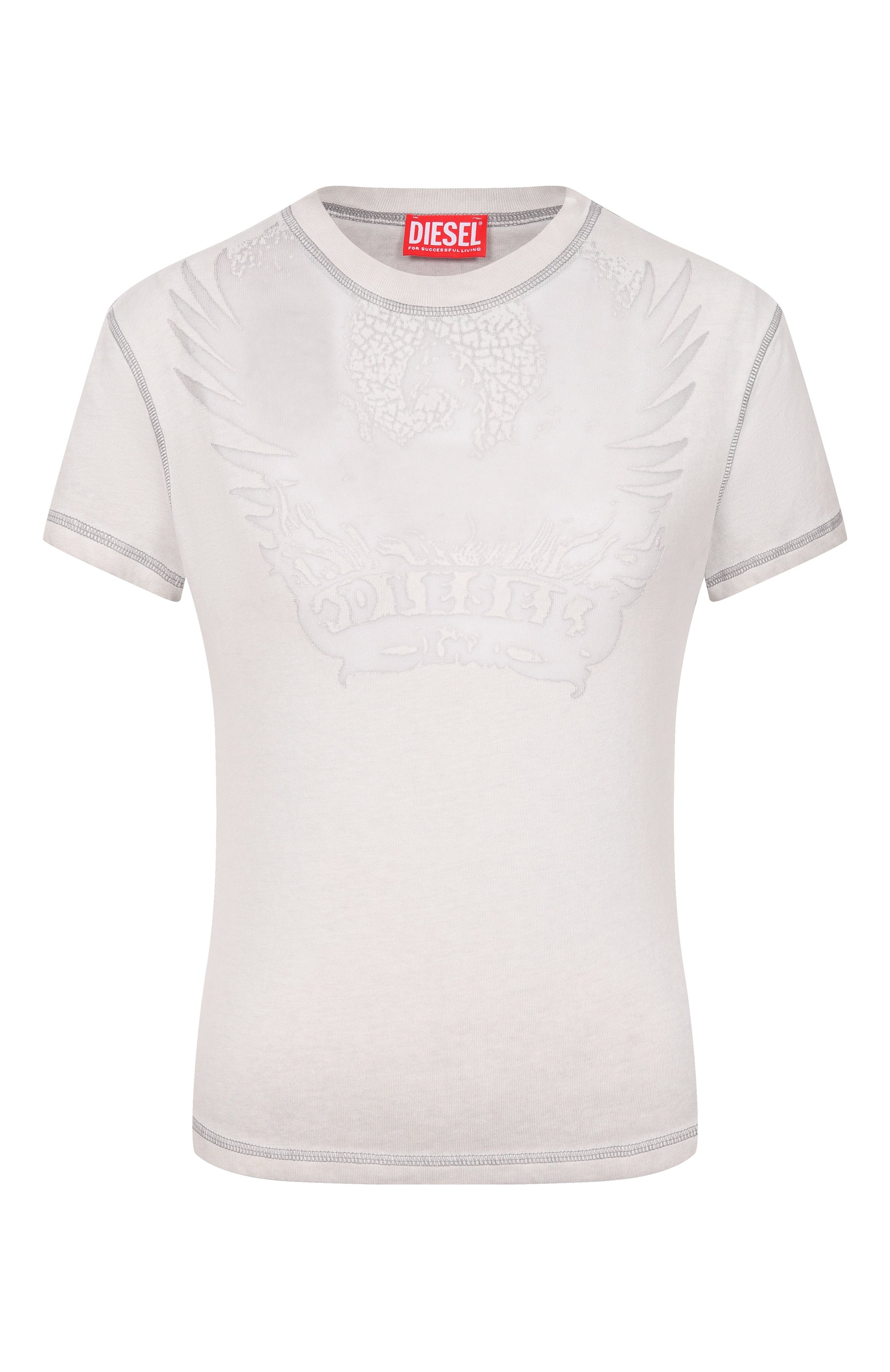 Хлопковая футболка DIESEL, арт. A23234/0DLBW, фото 1