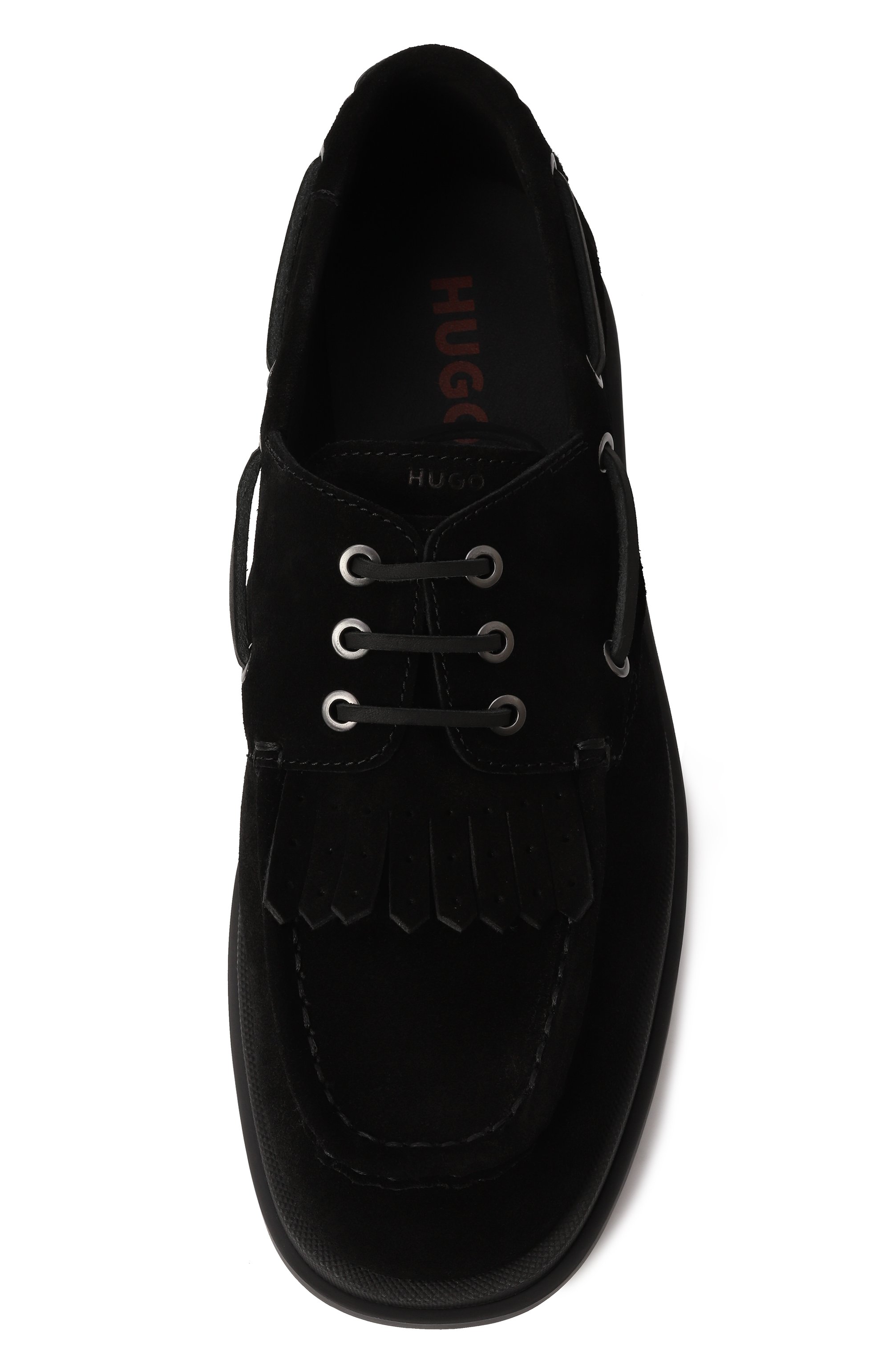 Замшевые топсайдеры HUGO, арт. 50536224, фото 6