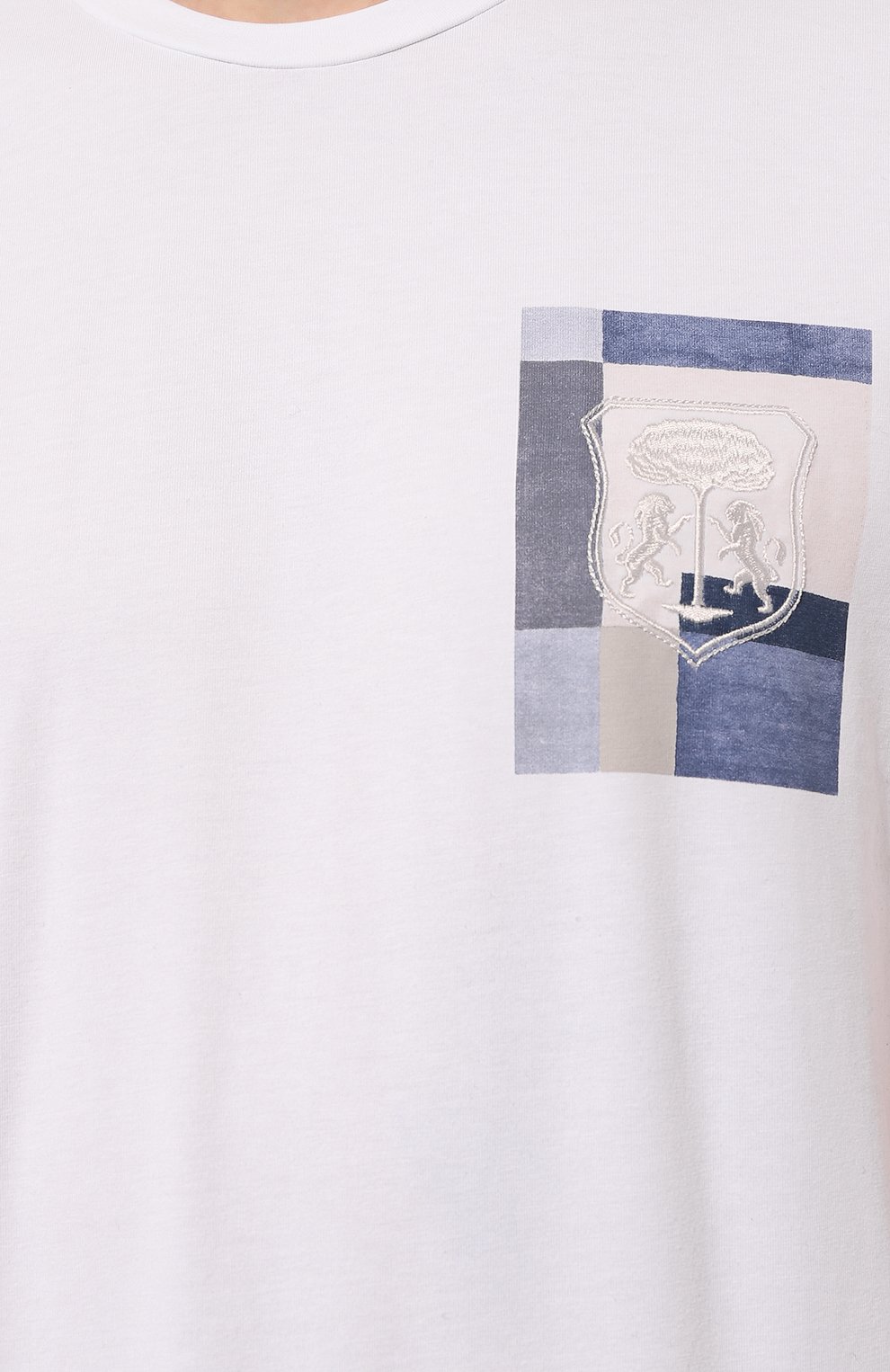 Хлопковая футболка CORNELIANI, арт. 93G587-9325035, фото 5