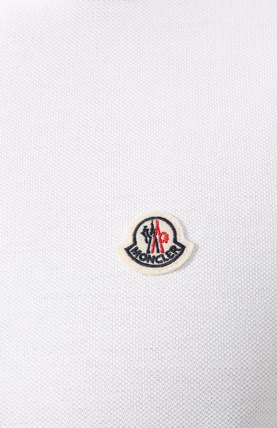 Хлопковое поло MONCLER, арт. F1-091-8A706-00-84556, фото 5