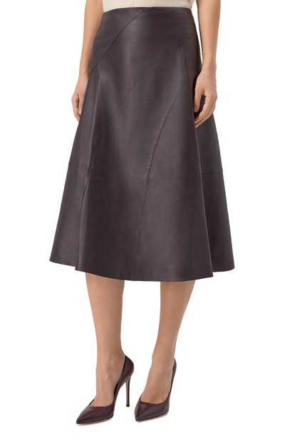 Кожаная юбка BOSS, арт. 50549157, фото 3