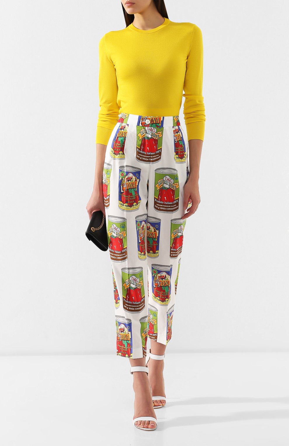 Пуловер из смеси кашемира и шелка DOLCE & GABBANA, арт. FX361T/JAMSL, фото 2