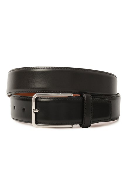 Мужской кожаный ремень SANTONI, арт. CM35VC003B91EVSY