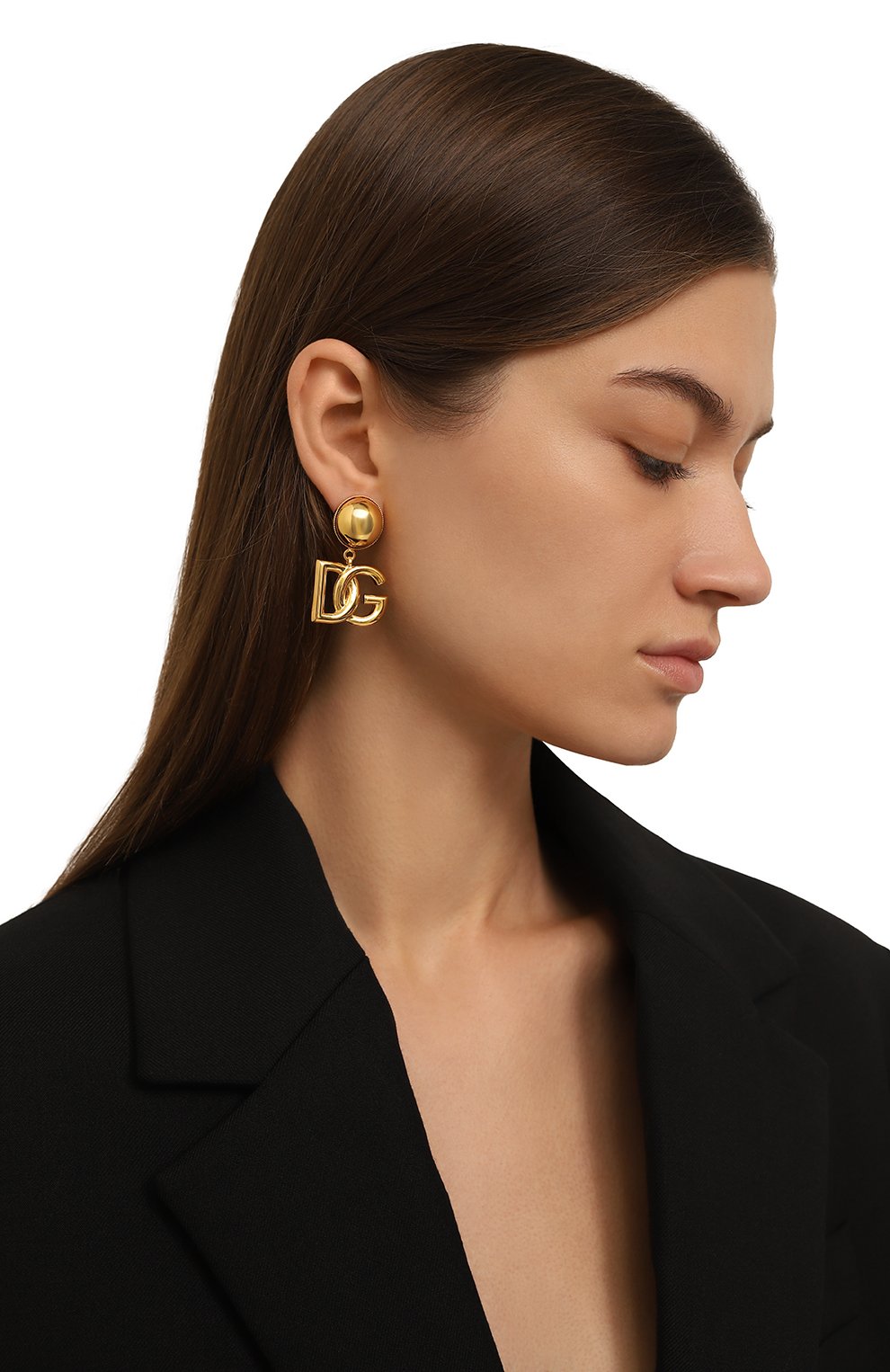 Клипсы DOLCE & GABBANA, арт. WEN6P6 W1111/G0LD, фото 2