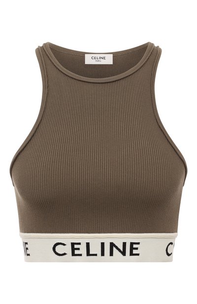 Женский хлопковый топ CELINE, арт. 2A76X372N