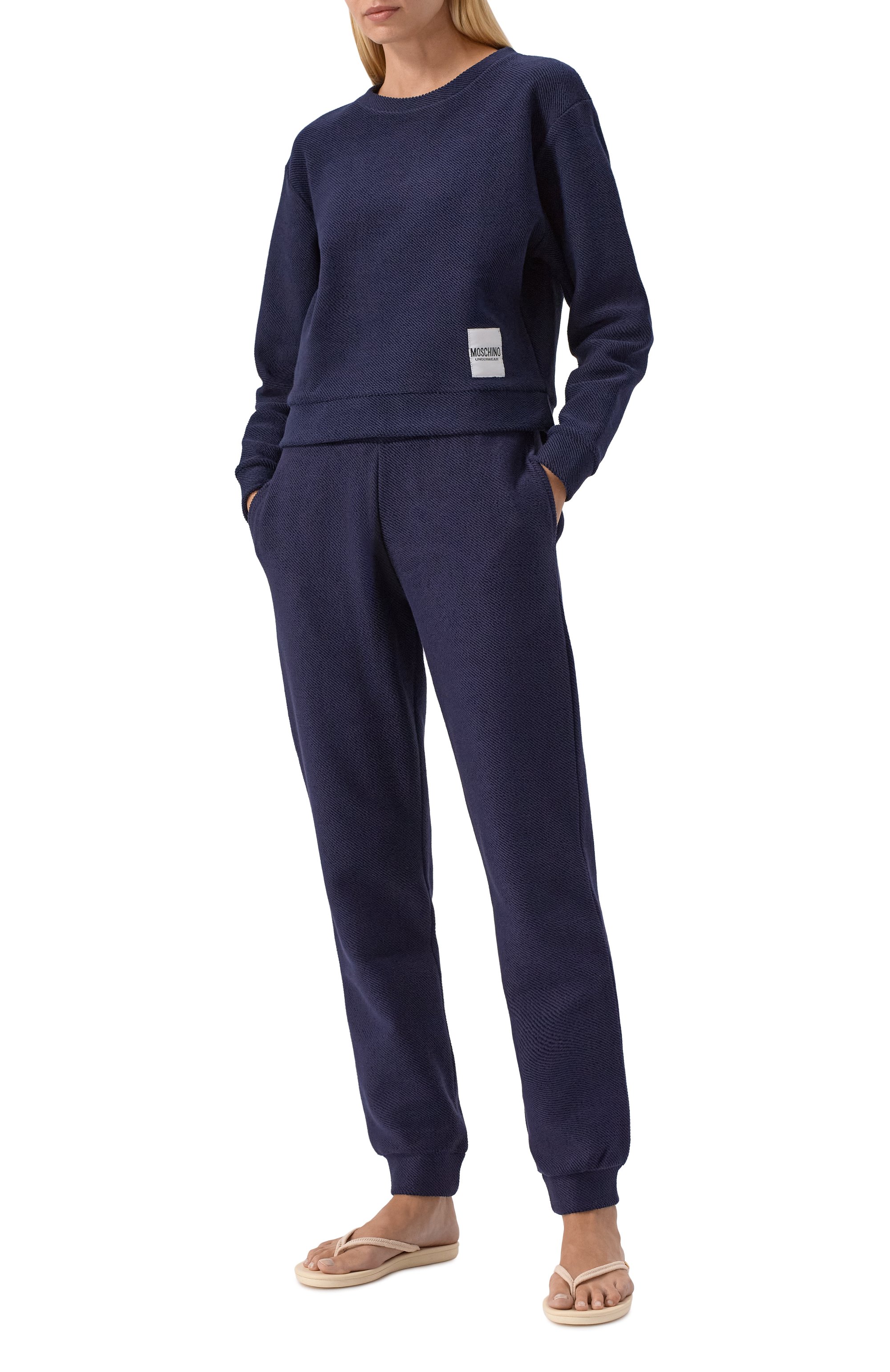 Хлопковый свитшот MOSCHINO, арт. A1711/4603, фото 2