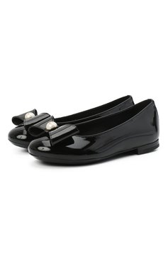 Кожаные балетки DOLCE & GABBANA, арт. D10866/A1328/24-28, фото 1