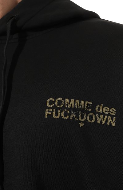 Хлопковое худи COMME DES FUCKDOWN, арт. CDFU2555, фото 5