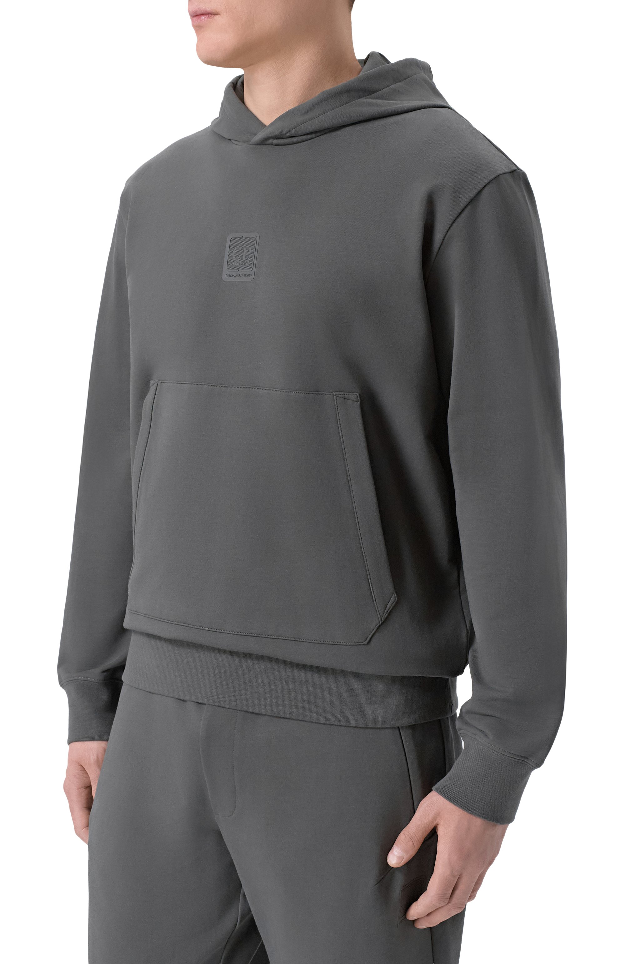 Хлопковое худи C.P. COMPANY, арт. 20CLSS009A/006452W, фото 3