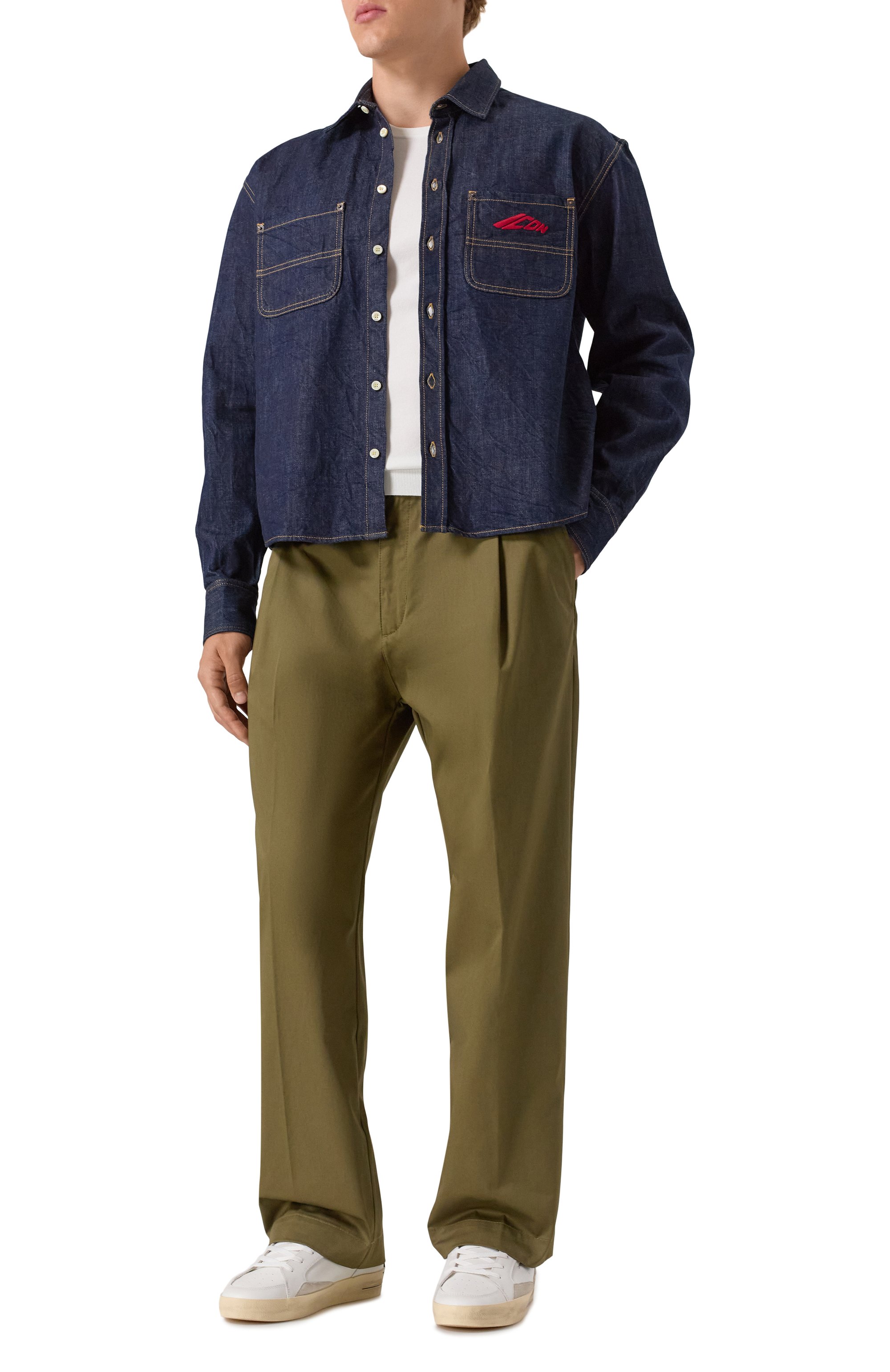 Хлопковые брюки HUGO BLUE, арт. 50544758, фото 2