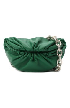 Женская поясная сумка chain pouch BOTTEGA VENETA зеленого цвета, арт. 651445/VCP41 | Фото 5 (Материал: Натуральная кожа; Региональные ограничения белый список (Axapta Mercury): RU; Материал сплава: Проставлено; Стили: Классический; Драгоценные камни: Проставлено; Размер: small)