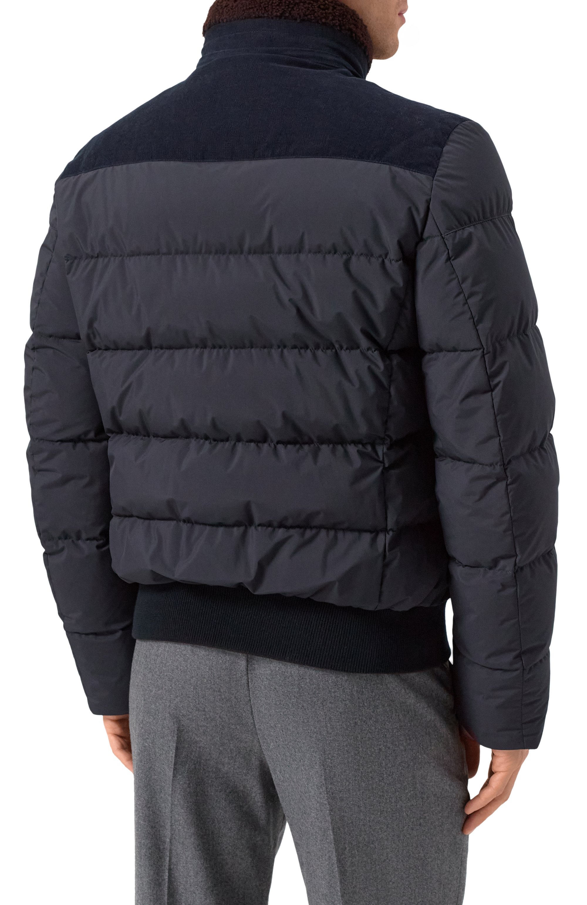 Бомбер wright-vt с отделкой из овчины MOORER, арт. WRIGHT/VT, фото 5