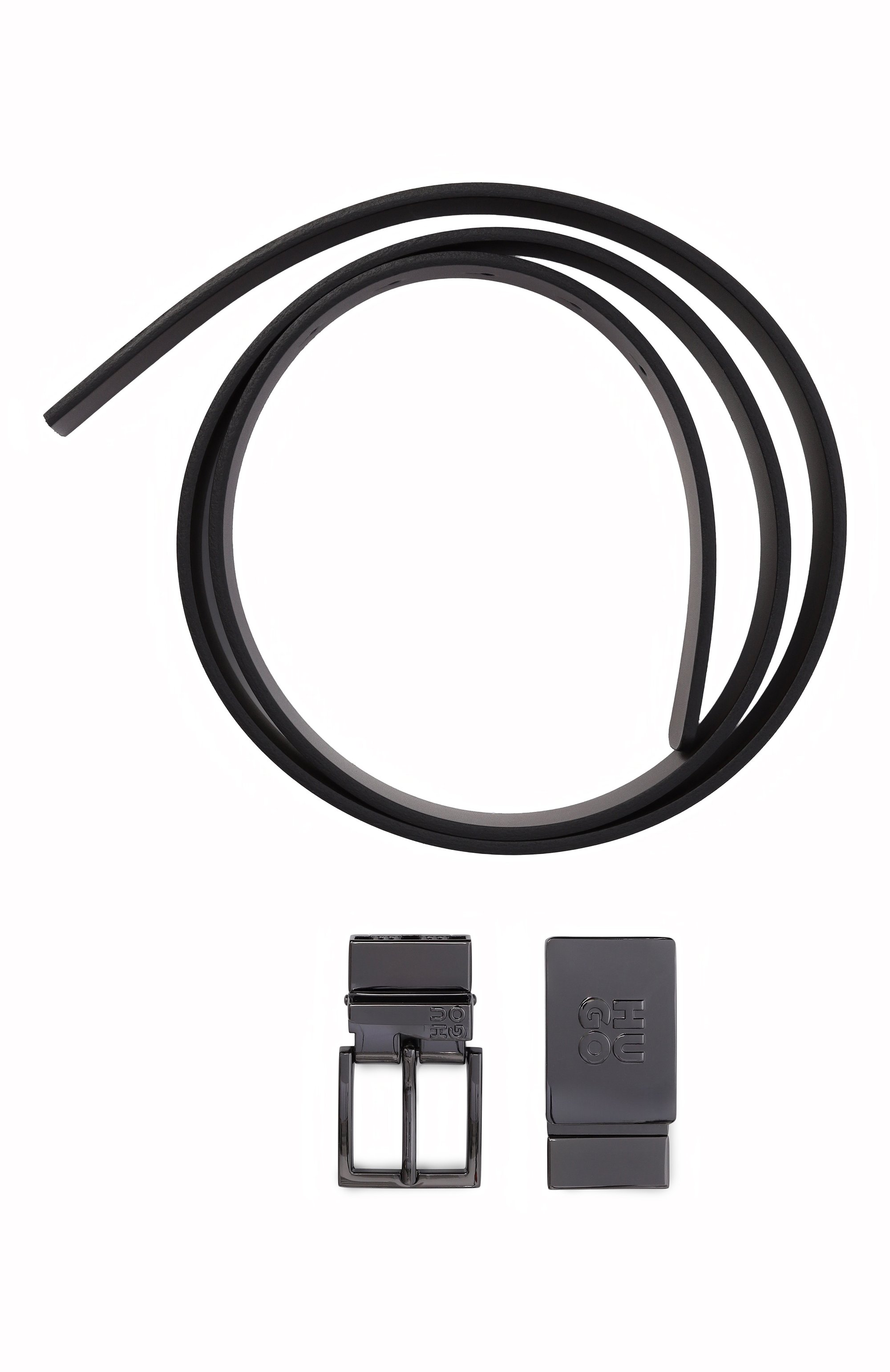 Кожаный ремень HUGO, арт. 50558793, фото 4