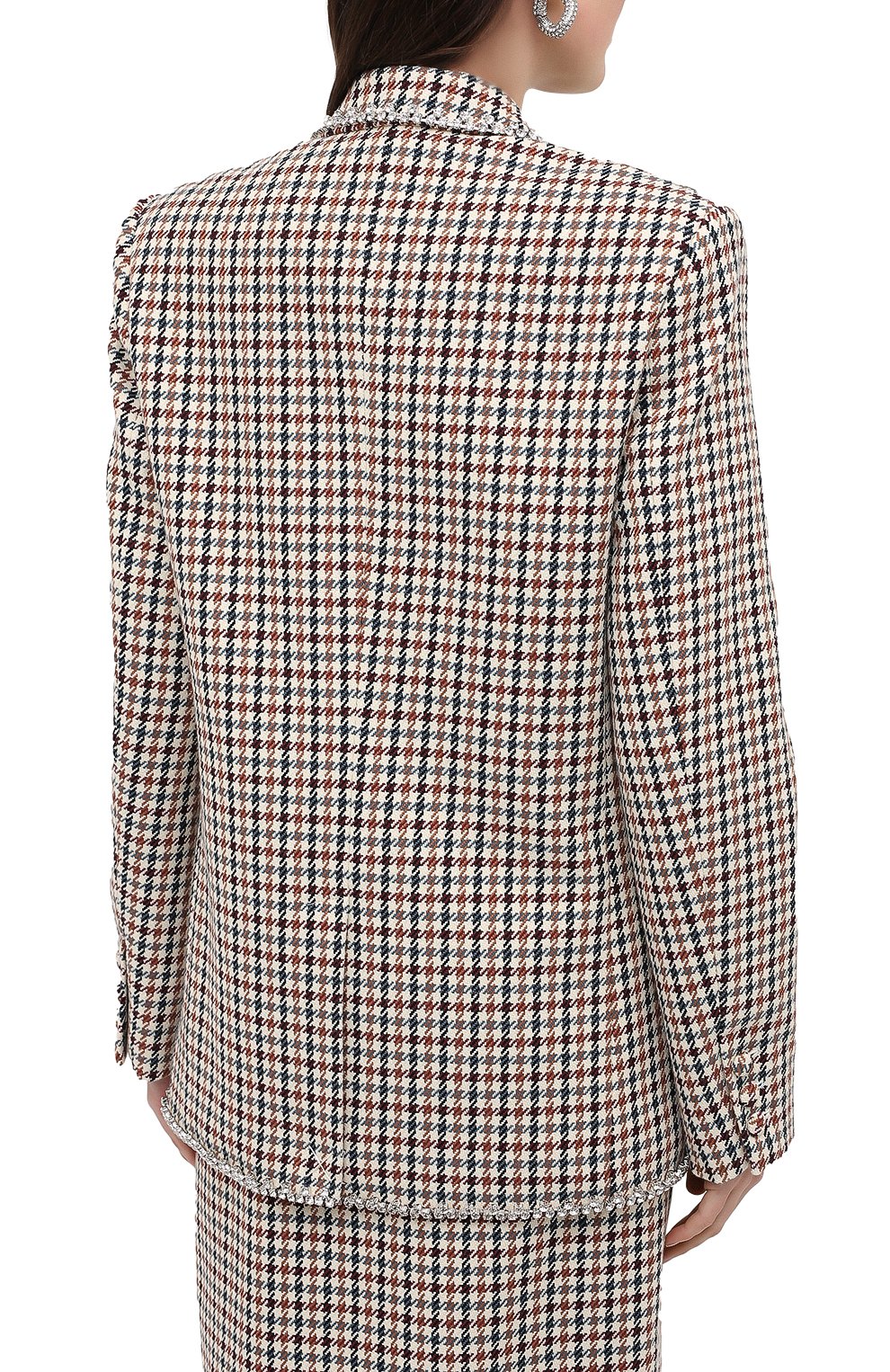 Жакет из шерсти и хлопка AREA, арт. PF20J08082C, фото 4