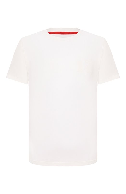 Хлопковая футболка Kiton UMK0827 Белый UMK0827