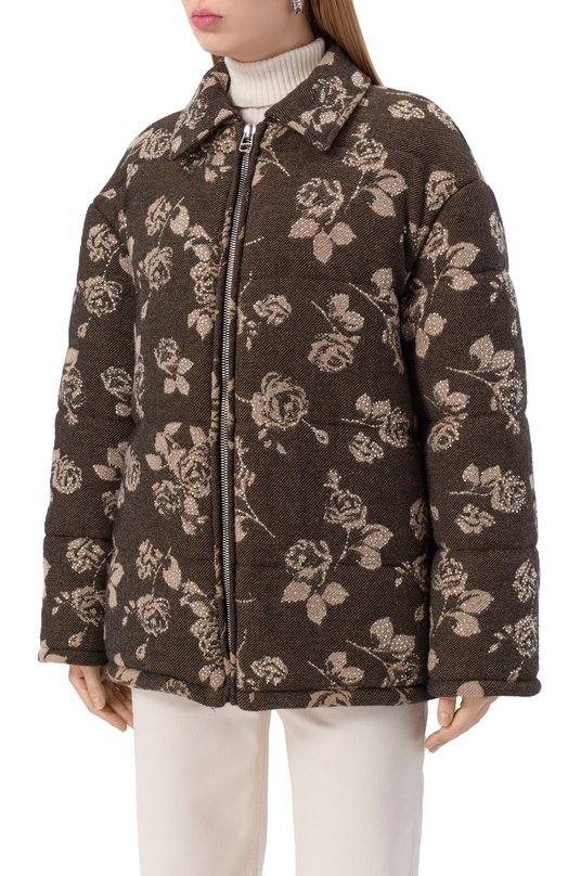 Пуховик Giuseppe di Morabito 05FW2B0363FS 05430 Коричневый  05FW2B0363FS 05430 Фото 3