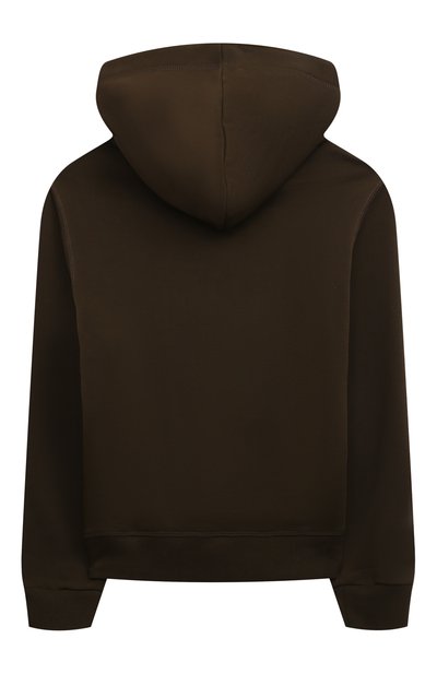 Хлопковое худи DSQUARED2 хаки цвета по цене 17300 руб., арт. DQ2465/D0094, фото 2 Хлопковое худи DSQUARED2, арт. DQ2465/D0094, фото 2