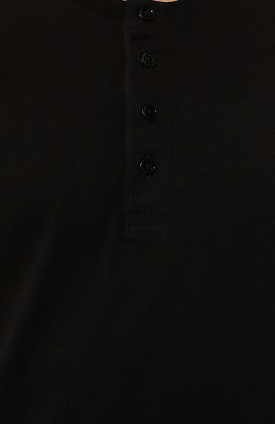 Хлопковая футболка-хенли TOM FORD, арт. TFJ957/BY402, фото 5