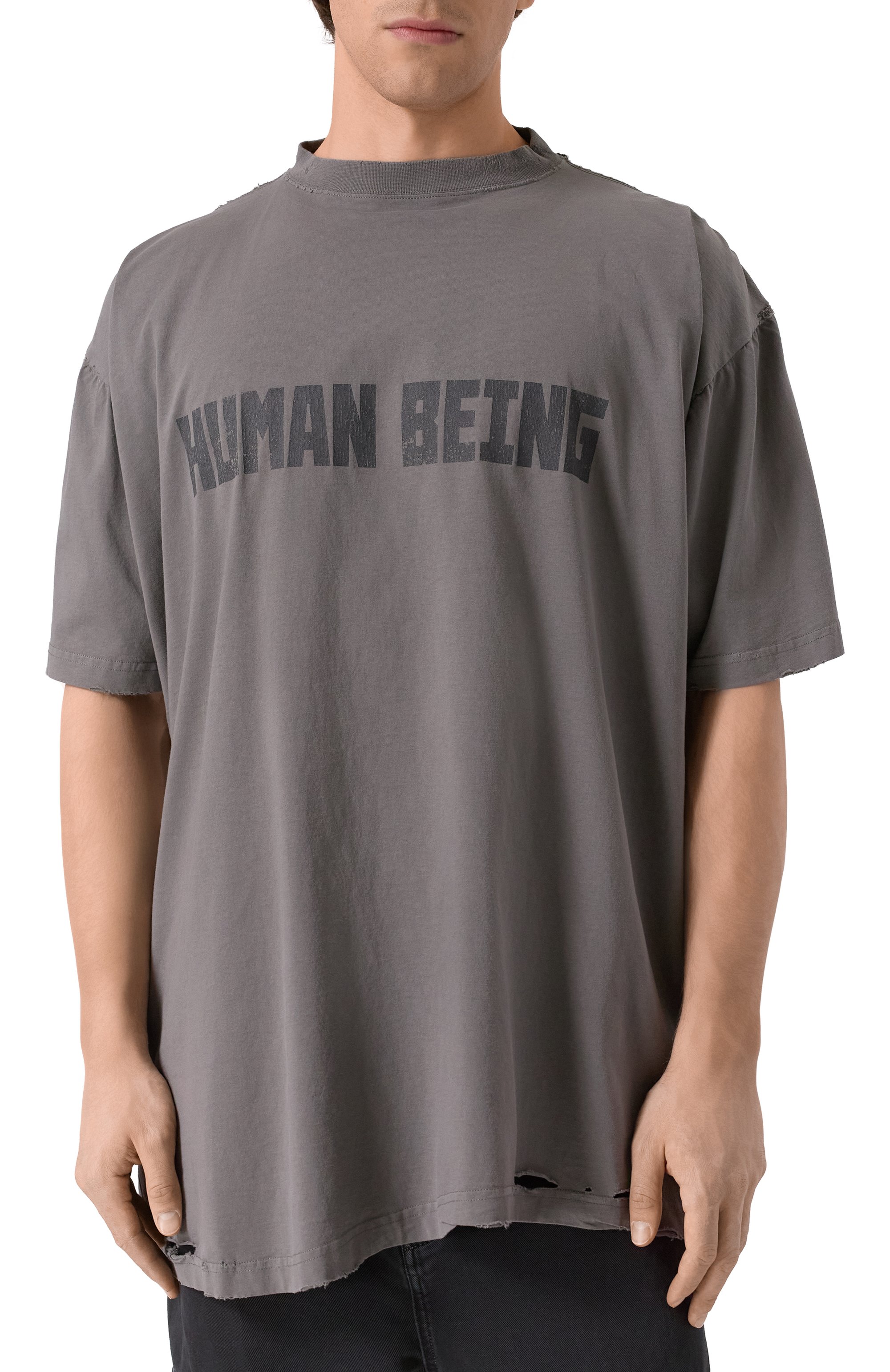 Хлопковая футболка BALENCIAGA, арт. 824285/TSVV1, фото 3